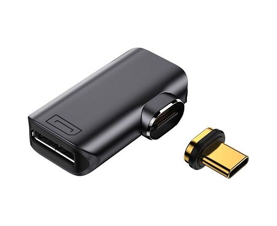 Extradigital Magnetic USB Type-C - DisplayPort Adapter, 8K, 60Hz