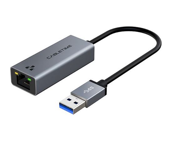 Extradigital Adapter USB3.0 A-RJ45, 1000Mbps, 0.15m