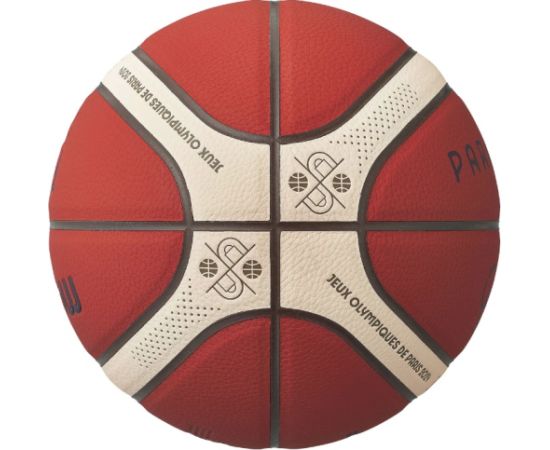 Basketball ball training MOLTEN B7G3800-2-S4F PARIS 2024