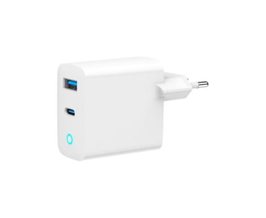 CHARGER USB 30W 2PORT/TA-UC-PDQC30L-W-01 GEMBIRD