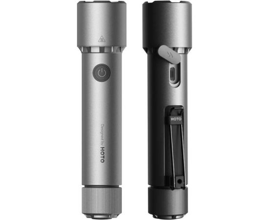 Tactical Flashlight HOTO QWSDT005, 2300lm, IP68, 3100mAh, USB-C