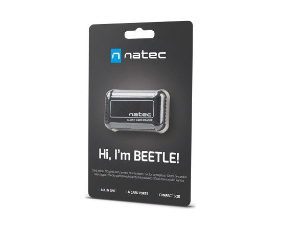 Natec card reader Beetle All-in-One USB 2.0