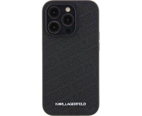 Karl Lagerfeld KLHCP15LPQKPMK Aizmugurējais Apvalks Priekš Apple iPhone 15 Pro