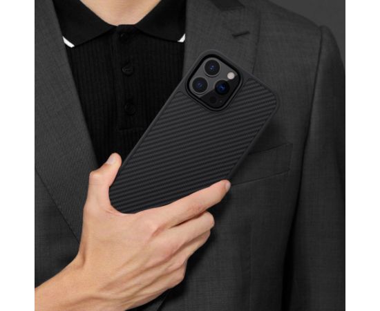 Nillkin Synthetic Fiber Carbon iPhone 13 Pro case black