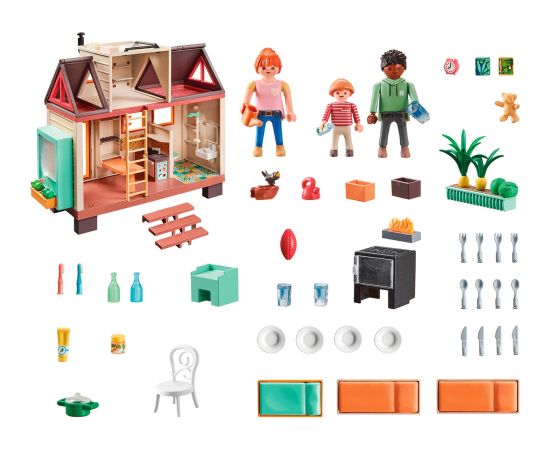 PLAYMOBIL 71509 City Life Tiny House, construction toy