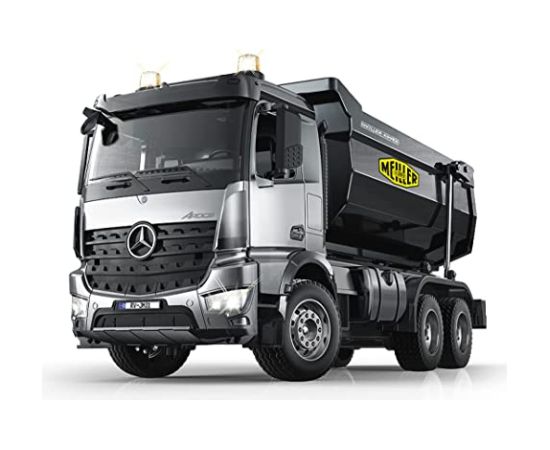 Jamara Dump truck Mercedes-Benz Arocs Metal Meiller, toy wehicle (silver/black, 1:20)