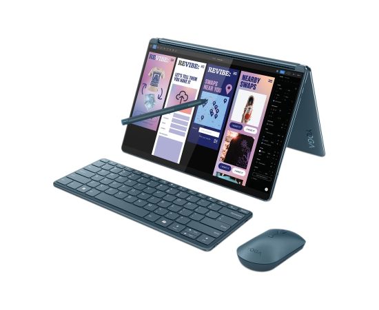 Lenovo Yoga Book 9 13IMU9 Ultra 7 155U 2x 13.3" 2.8K OLED 400nits Glossy 60Hz 32GB LPDDR5x-7467 SSD512 Intel Arc Graphics Win11 Tidal Teal