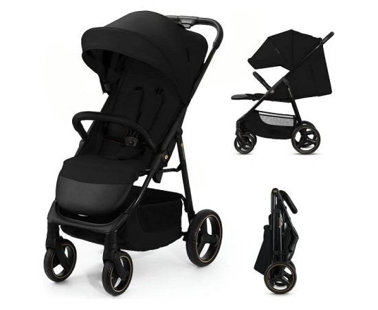 Kinderkraft wózek spacerowy TRIG 3 ONYX BLACK