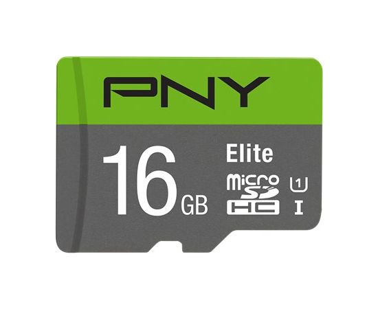 Pny Technologies Karta pamięci PNY Elite microSDHC 16GB