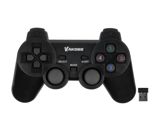 VAKOSS GAMEPAD WIRELESS WITH DUAL-SHOCK FUNCTION