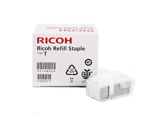 Ricoh 414865 Staple Cartridge Type T, 2x 5000 pcs