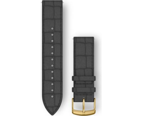 Garmin watch strap Quick Release 20mm, black/alligator