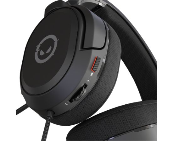 LORGAR Kaya 360, USB Gaming headset with microphone, CM108B, Plug&Play, USB-A connection cable 2m, fabric ear pads, size: 192*184.7*88mm, 0.314kg, black