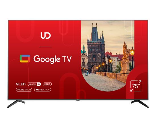 UD 75" TV 75QGU8210S 4K Ultra HD, Q-LED, DVB-T/T2/C