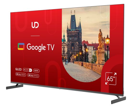 UD 65" TV 65QGU7210S 4K Ultra HD, Q-LED, DVB-T/T2/C