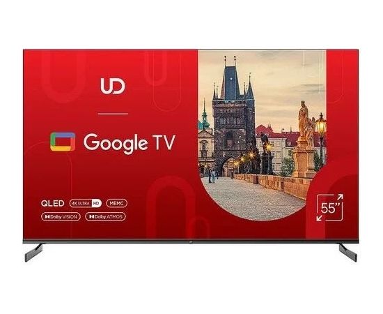 UD 55" TV 55QGU7210S 4K Ultra HD, Q-LED, DVB-T/T2/C