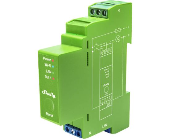 DIN Rail Smart Switch Shelly Pro Dimmer , 1 channels