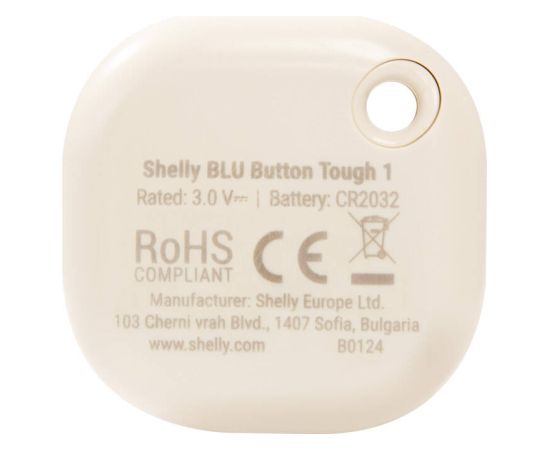 Action and Scenes Activation Button Shelly Blu Button Tough 1 (ivory)