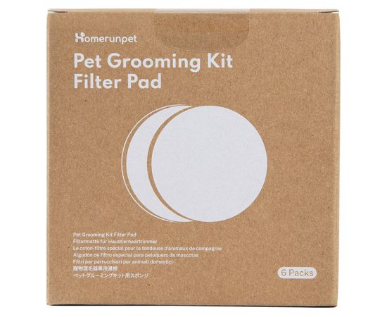 Filter pad HC15.F06 for Pet grooming kit Homerunpet 6pcs