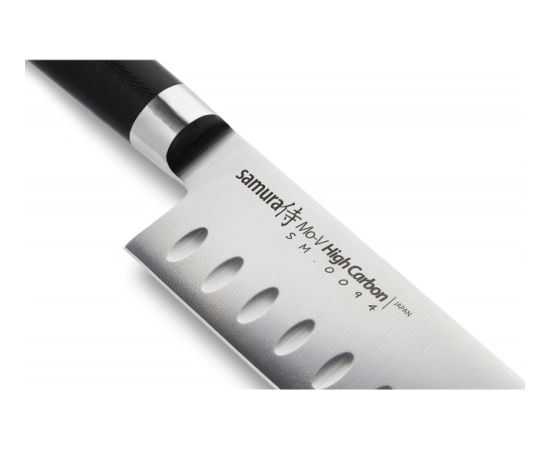 Samura MO-V Кухонный нож Santoku 7"/180mm из AUS 8 Японской стали 59 HRC