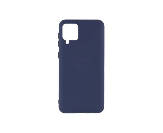 Evelatus Samsung  Galaxy A12 / M12 Nano Silicone Case Soft Touch TPU Midnight Blue