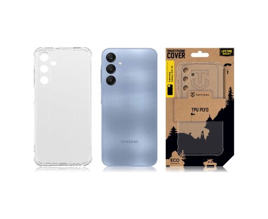 Tactical TPU Plyo Cover for Samsung Galaxy A25 5G Transparent