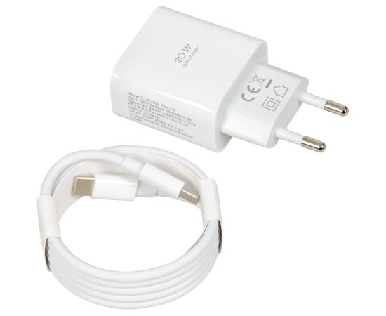 Ibox WALL CHARGER I-BOX C-39 USB-C PD20W WITH CABLE