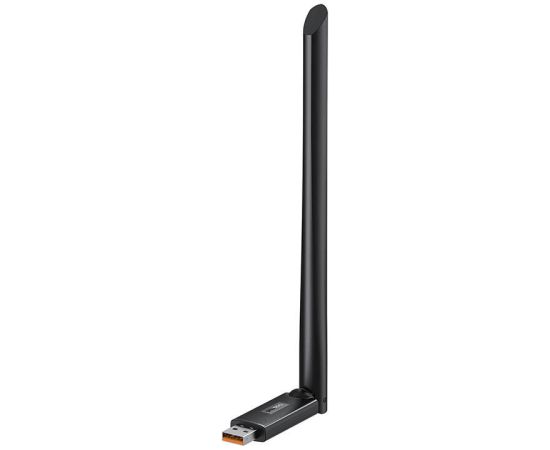 Adapter WiFi with antenna Baseus FastJoy 650Mbps (czarny)