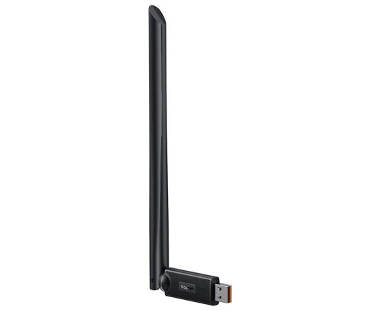 Adapter WiFi with antenna Baseus FastJoy 650Mbps (czarny)