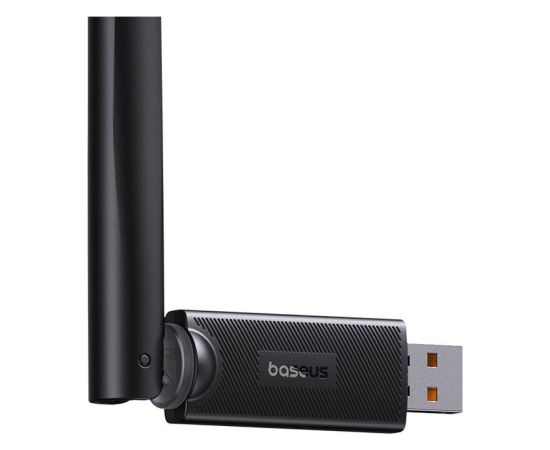 Adapter WiFi with antenna Baseus FastJoy 650Mbps (czarny)