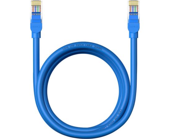 Round Cable Baseus Ethernet RJ45, Cat.6, 2m (blue)