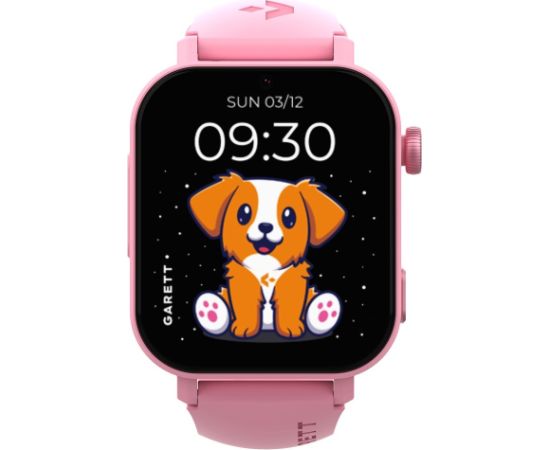 Išmanusis laikrodis vaikams su lietuvišku meniu Garett Kids Rel 4G Pink