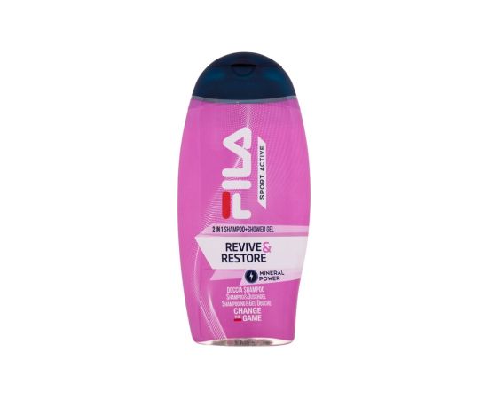 Fila Sport Active / Revive & Restore 2in1 Shampoo + Shower Gel 250ml