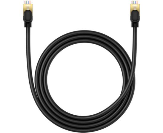 Network cable cat.8 Baseus Ethernet RJ45, 40Gbps, 1,5m (black)