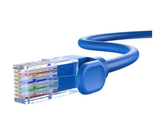 Round Cable Baseus Ethernet RJ45, Cat.6, 5m (blue)