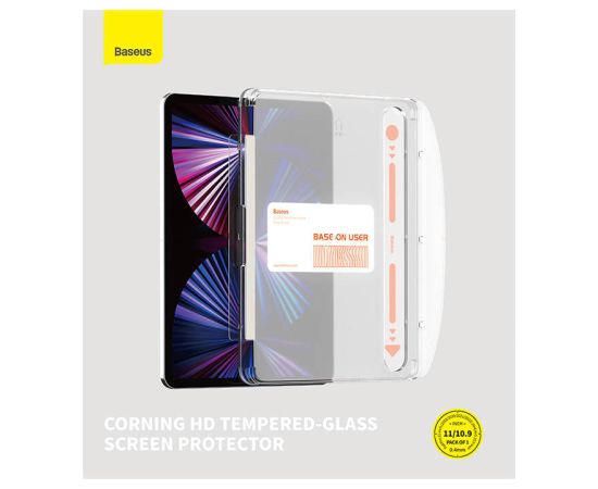 Tempered Glass Baseus Screen Protector for Pad Pro 11" (2018/2020/2021/2022)/Pad Air4/Air5 10.9"