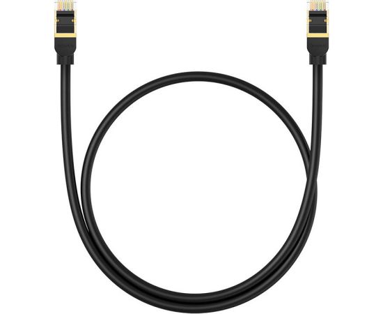 Network cable cat.8 Baseus Ethernet RJ45, 40Gbps, 0.5m (black)