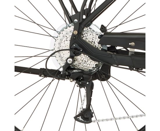 Fischer Die Fahrradmarke FISCHER bicycle Viator 4.2i men (2023), Pedelec (black, 28cm, 55 cm frame)