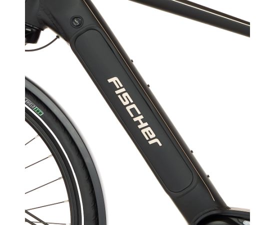 Fischer Die Fahrradmarke FISCHER bicycle Viator 4.2i men (2023), Pedelec (black, 28cm, 55 cm frame)