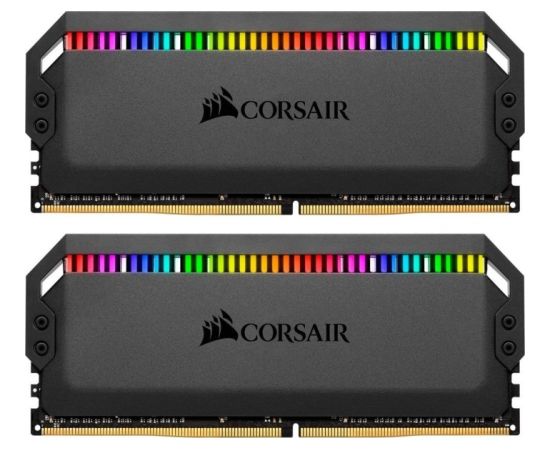 Corsair DDR4 - 32 GB -3600 - CL - 18 - Dual Kit, Dominator Platinum RGB (black, CMT32GX4M2Z3600C18)