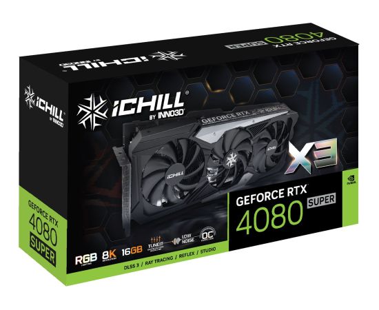 Inno3D iChill GeForce RTX 4080 SUPER NVIDIA 16 GB GDDR6X