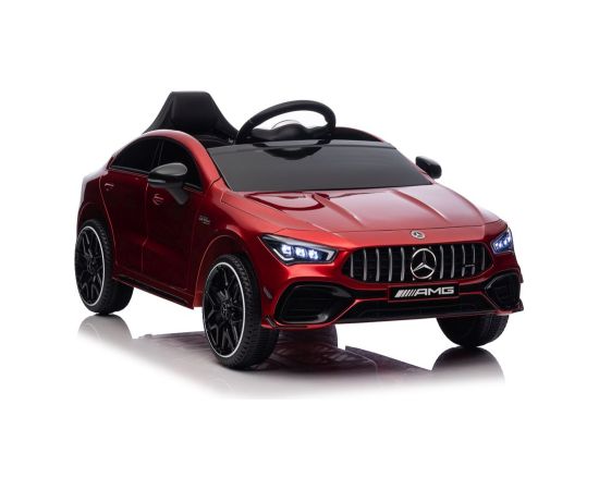 Lean Cars Battery-powered car Mercedes CLA 45s AMG Red Painted 4x4  Size of the package: