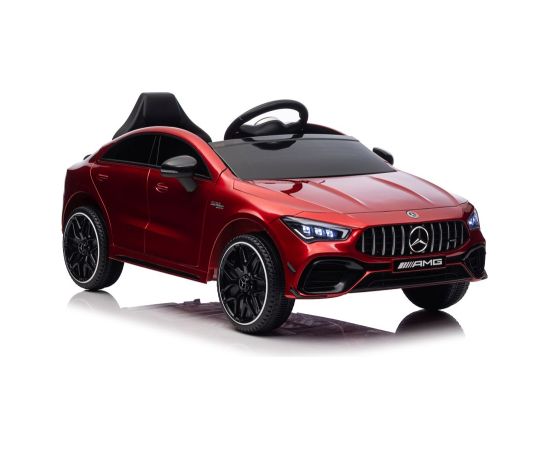 Lean Cars Battery-powered car Mercedes CLA 45s AMG Red Painted 4x4  Size of the package: