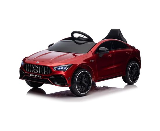 Lean Cars Battery-powered car Mercedes CLA 45s AMG Red Painted 4x4  Size of the package: