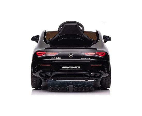 Lean Cars Battery-powered car Mercedes CLA 45s AMG Black Painted 4x4