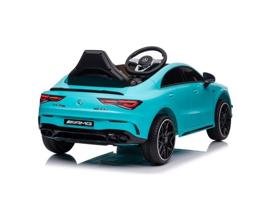 Lean Cars Battery-powered car Mercedes CLA 45s AMG Turquoise 4x4