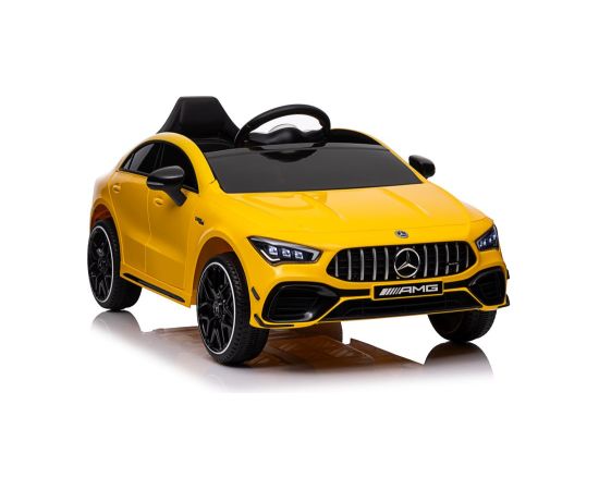 Lean Cars Battery-powered car Mercedes CLA 45s AMG Yellow 4x4