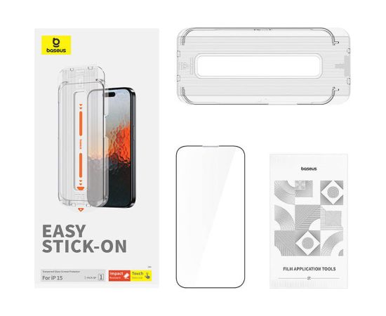 Sapphire Tempered Glass Baseus 0.3mm for iPhone 15