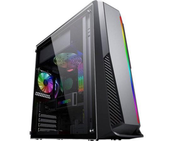 Darkflash Aigo RAINBOW 6 computer case (black)