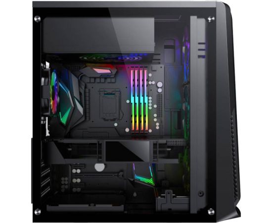 Darkflash Aigo RAINBOW 6 computer case (black)